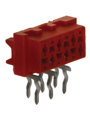 TE Connectivity - 7-215460-6 - Angled female header 6P, 7-215460-6, TE Connectivity