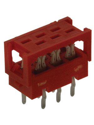 TE Connectivity - 7-215570-6 - Paddle Board Connector 6P, 7-215570-6, TE Connectivity