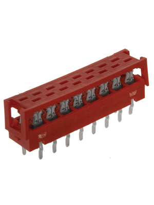 TE Connectivity - 8-215570-6 - Paddle Board Connector 16P, 8-215570-6, TE Connectivity