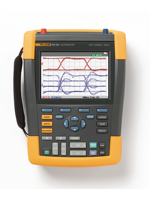 Fluke - FLUKE 190-202/EU - Handheld Oscilloscope ScopeMeter 2x200 MHz 2.5 GS/s, FLUKE 190-202/EU, Fluke