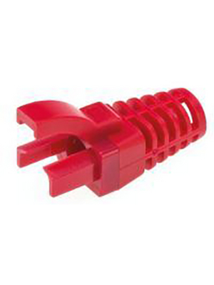 MH Connectors - MHRJ45SRI-R - Strain Relief Insert RJ45 red, MHRJ45SRI-R, MH Connectors