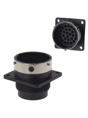 Souriau - UTG020-28P - Male receptacle, Trim Trio 28-pin Trim Trio UTG Poles=28 N/A Male Housing size20, UTG020-28P, Souriau