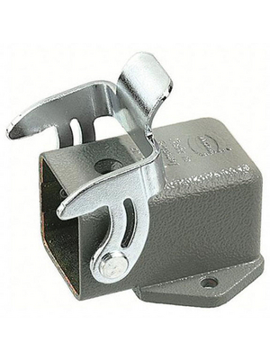 HARTING - 09 20 003 0801 - Attachable housing, Han 3 A metal, 09 20 003 0801, HARTING