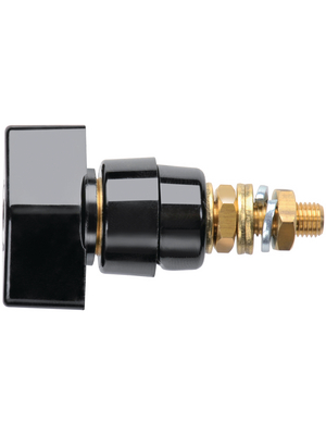 Schtzinger - POL 631 / SW - Binding post ? 4 mm black, POL 631 / SW, Schtzinger