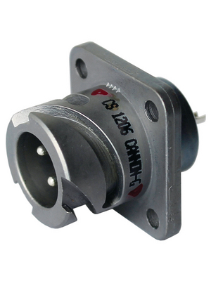 ITT Corporation - CA3102E10SL-3PB-A240 - Panel-mount receptacle, male 3P, CA3102E10SL-3PB-A240, ITT Corporation
