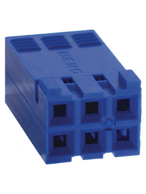 Amphenol/FCI - 65239-003LF - Crimp housing Pitch2.54 mm Poles 2 x 3 Dubox, 65239-003LF, Amphenol/FCI