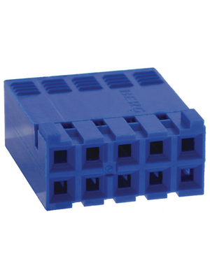 Amphenol/FCI - 65239-005LF - Crimp housing Pitch2.54 mm Poles 2 x 5 Dubox, 65239-005LF, Amphenol/FCI