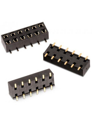 Wrth Elektronik - 610008243021 - Female header 8P Female 8 SMD Double row / straight / bottom entry, 610008243021, Wrth Elektronik