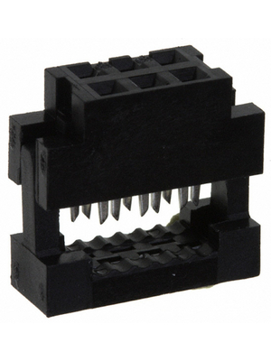 Amphenol/FCI - 89947-706LF - Socket Minitek Pitch2 mm Poles 2 x 3 Double row Minitek, 89947-706LF, Amphenol/FCI