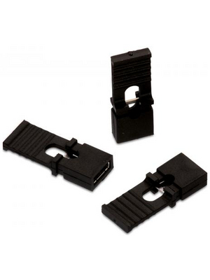 Würth Elektronik - 609002115121 - Jumper with Testpoint WR-PHD 1 x 2P black, 609002115121, Würth Elektronik