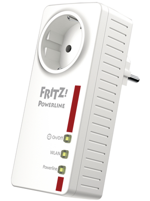 AVM - 20002573 - FRITZ!Powerline 546E 1x 10/100/1000 500 Mbps, 20002573, AVM