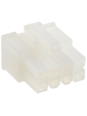 TE Connectivity - 794954-8 - Female crimp housing  Pitch4.2 mm Poles 2 x 4 VAL-U-LOK, 794954-8, TE Connectivity
