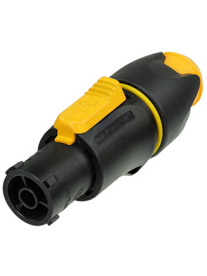 Neutrik - NAC3FX-W - Cable socket Poles 2+PE, NAC3FX-W, Neutrik