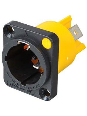 Neutrik - NAC3MPX - Panel mount plug Poles 2+PE, NAC3MPX, Neutrik