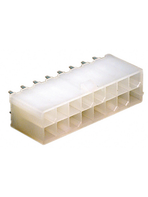 Molex - 5566-16A / 3928-1163 - Male header, 16-pin Pitch4.2 mm Poles 2 x 8 Mini-Fit Jr, 5566-16A / 3928-1163, Molex