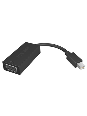 ICY BOX - IB-AC504 - Mini DisplayPort  VGA adapter Mini DisplayPort F  VGA M f - m, IB-AC504, ICY BOX