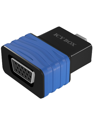 ICY BOX - IB-AC505 - Mini DisplayPort  VGA adapter Mini DisplayPort F  VGA M f - m, IB-AC505, ICY BOX