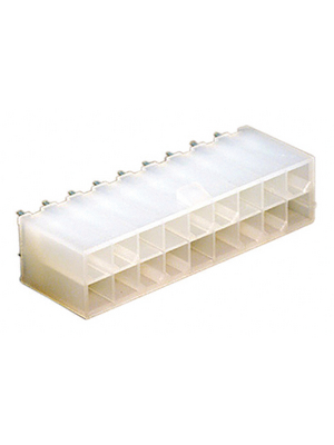 Molex - 5566-18A / 3928-1183 - Male header Pitch4.2 mm Poles 2 x 9 Mini-Fit Jr, 5566-18A / 3928-1183, Molex