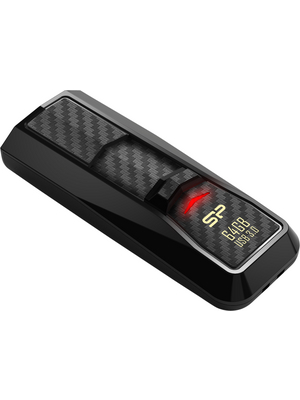 Silicon Power - SP064GBUF3B50V1K - USB Stick Blaze B50 64 GB black, SP064GBUF3B50V1K, Silicon Power