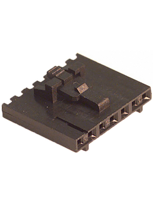 Molex - 50-57-9407 - Crimp housing Pitch2.54 mm Poles 7 Single row / with latch / Free hanging/cable mount SL, 50-57-9407, Molex