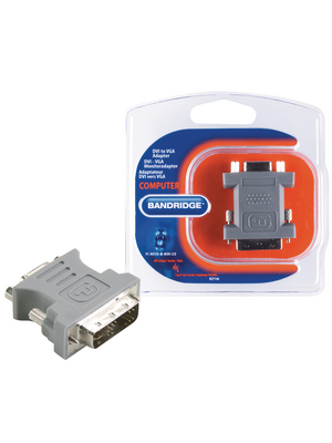 Bandridge - BCP146 - DVI - VGA monitor adapter DVI-A 12 +5p - VGA coupling m C f, BCP146, Bandridge