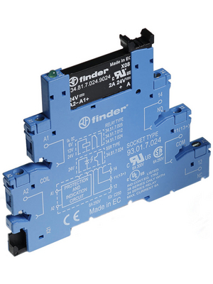 Finder - 38.81.7.024.9024 - Optocoupler interface, 38.81.7.024.9024, Finder