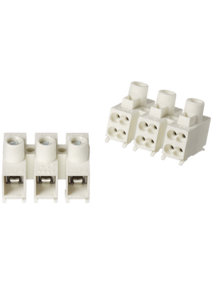 Adels Contact - 900 Q/ 2 - Screw/screwless terminal block 0.5...4 mm2 2P white, 900 Q/ 2, Adels Contact