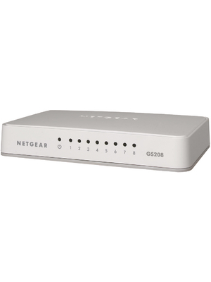 Netgear - GS208-100PES - Switch 8x 10/100/1000 Desktop, GS208-100PES, Netgear