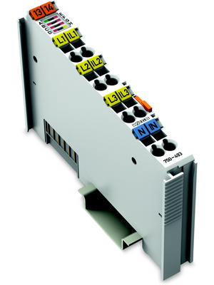 Wago - 750-493 - Power Measurement Module WAGO 750, 1 AI (3-Phase Power Measurement Input 500 VAC / 1 A), 750-493, Wago