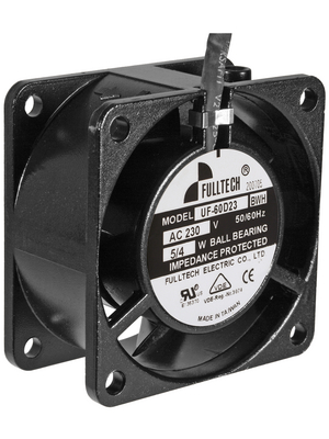 Sepa - UF60D23BWH - Axial fan 60 x 60 x 30 mm 14.3 m3/h 230 VAC 5 W, UF60D23BWH, Sepa