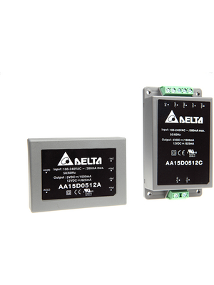 Delta-Electronics - AA15S0500A - Switching power supply 15 W, AA15S0500A, Delta-Electronics