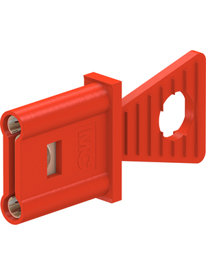 Staeubli Electrical Connectors - KB1-5,08 RED - Short-circuit plug ? 1 mm red N/A, KB1-5,08 RED, St?ubli Electrical Connectors