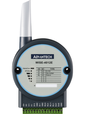 Advantech - WISE-4012 - Wireless I/O Module, IEEE 802.11b/g/n 2.4GHz, WISE-4012, Advantech