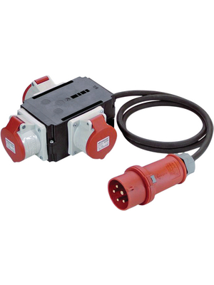 Bachmann - 349.035 - CEE adapter 16 A/400 VAC, 349.035, Bachmann