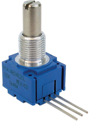 Bourns - 91A1A-G28-L15L - Potentiometer 10 kOhm linear, 91A1A-G28-L15L, Bourns
