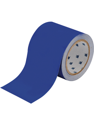 Brady - 104374 - Floor marking tape blue 101.6 mmx30 m PU=Reel of 30 meter, 104374, Brady