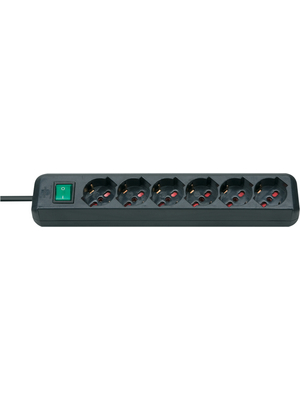 Brennenstuhl - 1155429 - Outlet strip, 1 Switch, 6xType L / ITA/GER, 1.4 m, Italy  / Type L, 1155429, Brennenstuhl