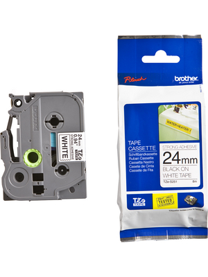 Brother - TZE-S641 - Label tape 18 mm black on yellow, TZE-S641, Brother