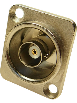 Cliff - CP30118 - BNC Adapter 50 Ohm, XLR, nickel-plated, CP30118, Cliff