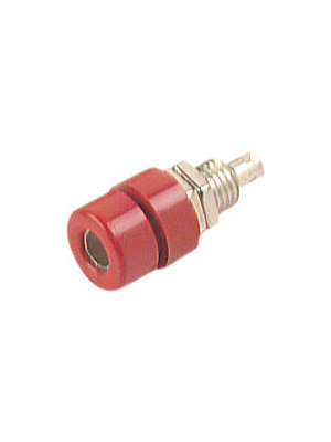 SKS Kontakttechnik - BIL 20 RED - Socket ? 4 mm red CAT I N/A, BIL 20 RED, SKS Kontakttechnik