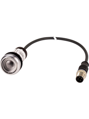Eaton - C22-D-X-K10-P5 - Pushbutton flush, 1 make contact (NO), M12 / 4-pole, C22-D-X-K10-P5, Eaton