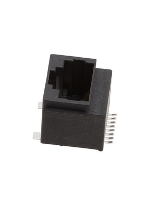 Encitech Connectors - RJJU-88-142-E1V-021 - Modular Jack with Panel Stop 8/8, RJJU-88-142-E1V-021, Encitech Connectors