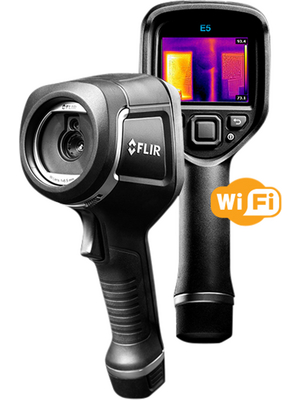 FLIR - FLIR E5 WIFI - Thermal Imager 120 x 90, 45 x 34, -20...+250 C, FLIR E5 WIFI, FLIR