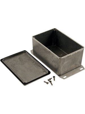 Hammond - 1590WTF - Metal enclosure, Natural aluminum, 79.5 x 120.5 x 59 mm, Die cast aluminium, IP 65, 1590W, 1590WTF, Hammond