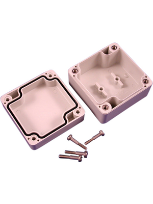 Hammond - 1554BGY - Plastic enclosure 65 x 65 x 40 mm grey ABS IP 65 N/A, 1554BGY, Hammond