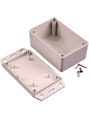 Hammond - 1591XXLFLGY - Plastic enclosure grey 57 x 36 mm ABS plastic, 1591XXLFLGY, Hammond