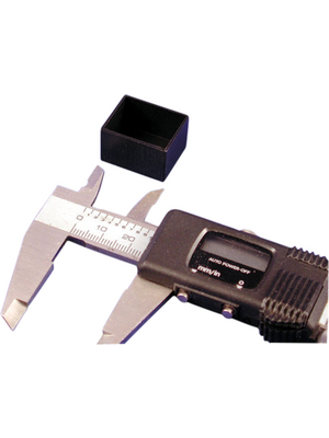 Hammond - 1596B101-10 - Potting box, black, 20 x 15 mm, ABS, 1596B101-10, Hammond