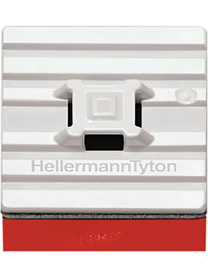 HellermannTyton - FMB4APT-I PA66HS WH - Cable tie mount 5.4 mm white - 151-01528, FMB4APT-I PA66HS WH, HellermannTyton
