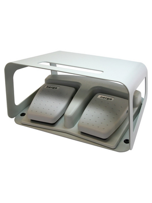 Herga Electric - 6202-0003 - Guard for 2 Foot Switches grey, RAL 7035, 6202-0003, Herga Electric