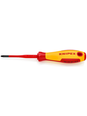 Knipex - 98 25 01 SLS - Screwdriver Pozidriv / PlusMinus PZ1, 98 25 01 SLS, Knipex